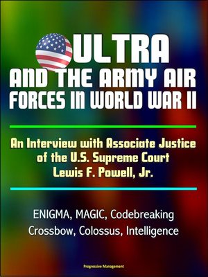 cover image of ULTRA and the Army Air Forces in World War II